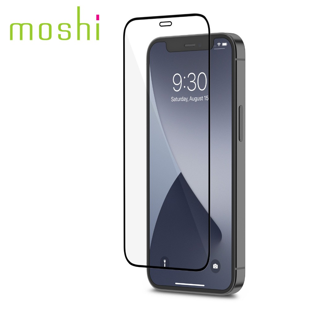 Moshi AirFoil Pro iPhone 12 mini 強韌抗衝擊滿版螢幕保護貼 黑/亮面清透 現貨 廠商直送