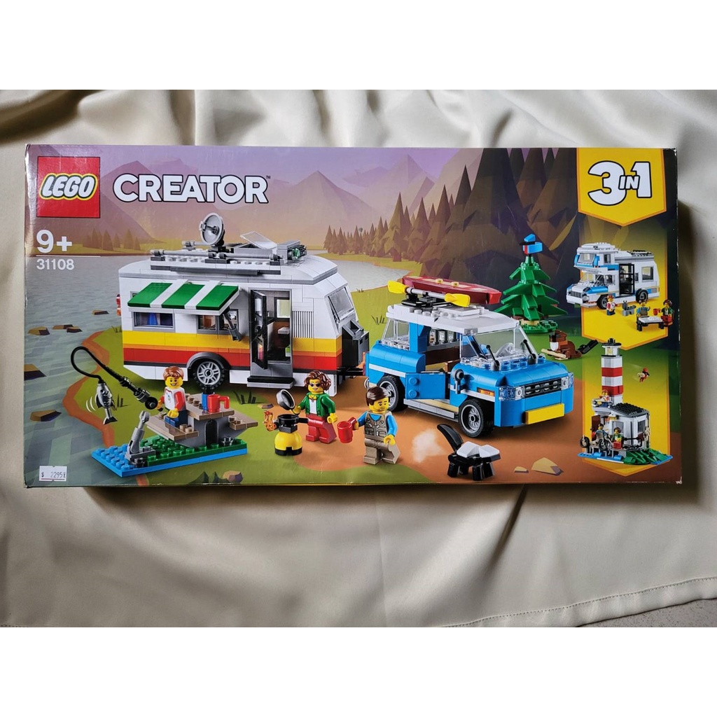 LEGO 樂高 31108 全新 未拆封 創意3in1露營度假系列