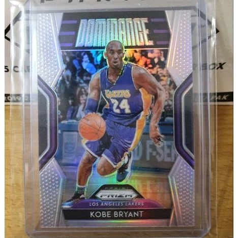 NBA球員卡 Panini Prizm Kobe Bryant KB# 銀亮 閃亮 籃球卡