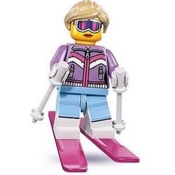 LEGO Minifigures Series 8 樂高8代 第8季 8833 #7滑雪女高手
