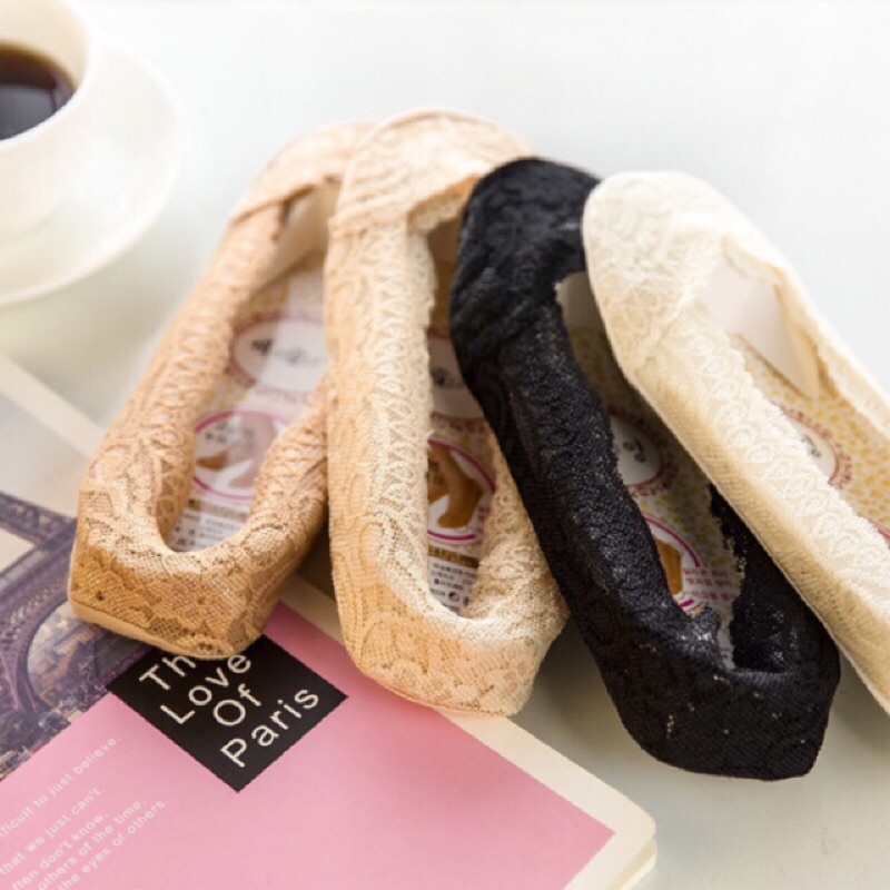 ❤️韓國進口蕾絲製的隱形襪❤️ 隱形襪 船型襪 蕾絲襪 現貨可立即出