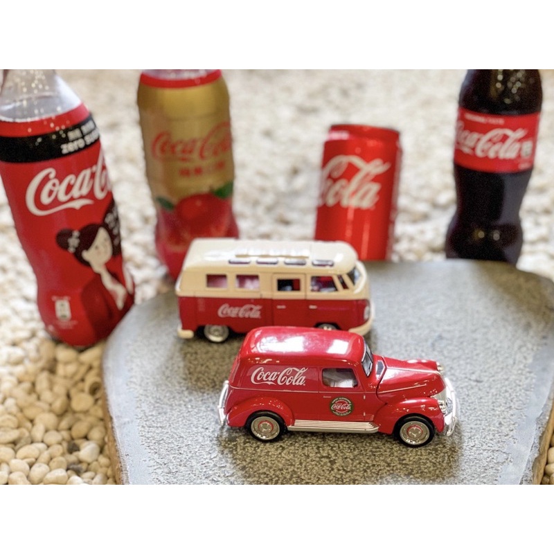 可議價🔥台南可面交 Coca Cola可口可樂 全家造型車 麵包車 經典老爺車 玩具車 老爺車 模型車 造型車 收藏模型