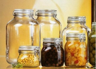 【米拉羅咖啡】全新Bormioli Rocco義大利進口FIDO玻璃密封罐1/2L 咖啡豆、花茶、糖果餅乾、醃漬物皆適用