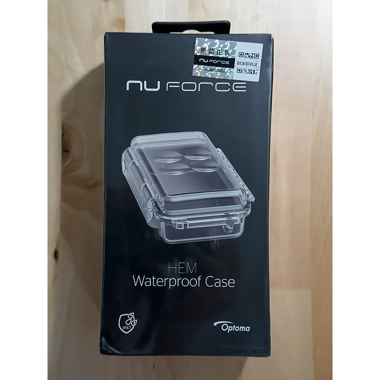 Optoma NuForce Waterproof Case IPX7 高強度 機能 氣密 防水盒 公司貨