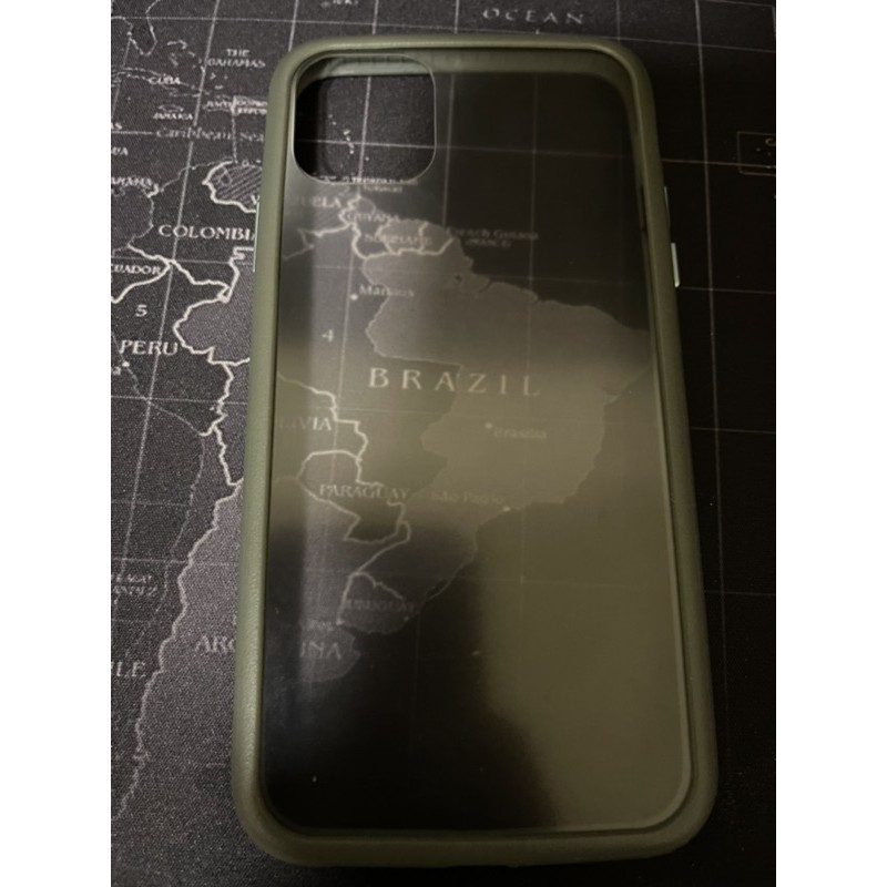 第一代devilcase 惡魔防摔殼 惡魔盾 Iphone11 pro Max 夜幕綠色+薄荷綠按鍵+霧面背板