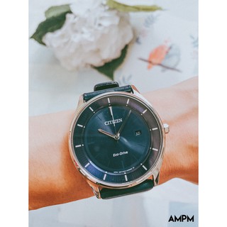 全新 現貨 CITIZEN BM7400-12L 星辰錶 40mm 光動能 藍面盤 藍色皮錶帶 簡約設計 男錶女錶