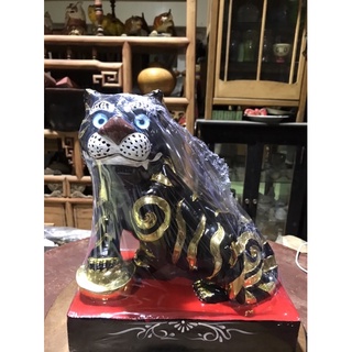 全新木雕神尊神像 元寶虎爺