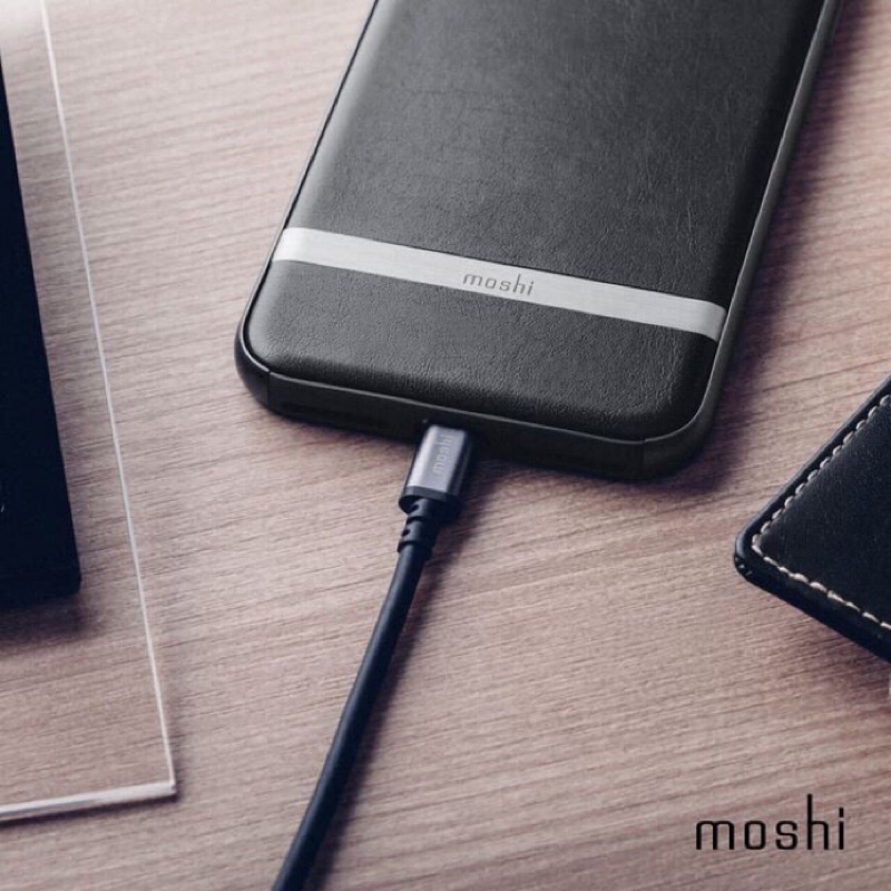 Moshi USB-A / USB-C To Lightning 傳輸線(3M) For iPhone