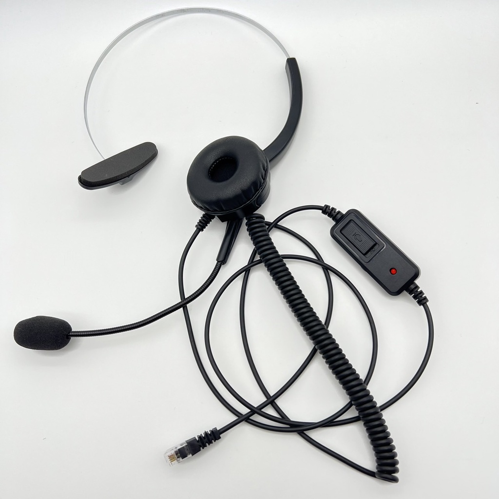 【仟晉資訊】AVAYA 1608電話專用耳機 單耳耳機麥克風 含調音靜音 office headset phone