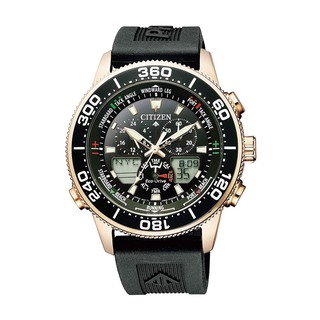 CITIZEN 星辰 PROMASTER 限量光動能萬年曆手錶 JR4063-12E