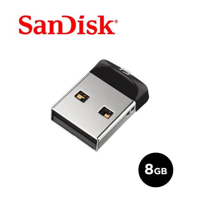 SanDisk Cruzer Fit USB CZ33 8GB隨身碟 公司貨 廠商直送