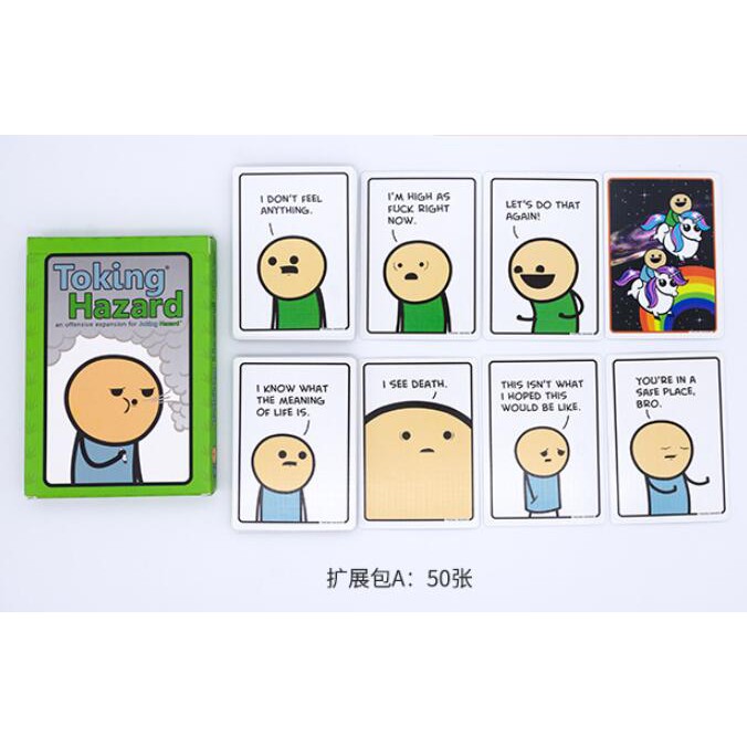 玩笑的危害英文版joking Hazard 開玩笑的危害歡樂桌遊 蝦皮購物