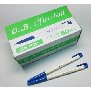 OB 100原子筆0.7mm(50支／盒)