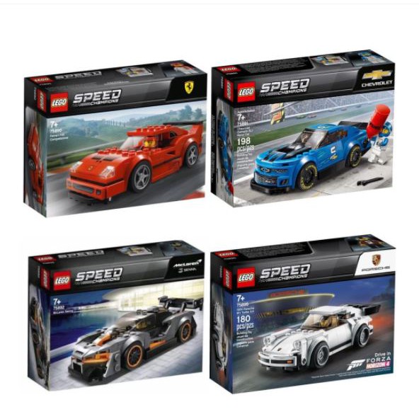 【ShupShup】LEGO 75890 75891 75892 75895 全新未拆 Speed 賽車盒組盒況隨機