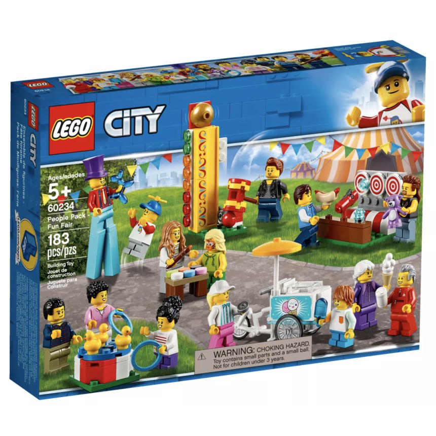 【ToyDreams】LEGO樂高 城市City 60234 人偶套裝-園遊會