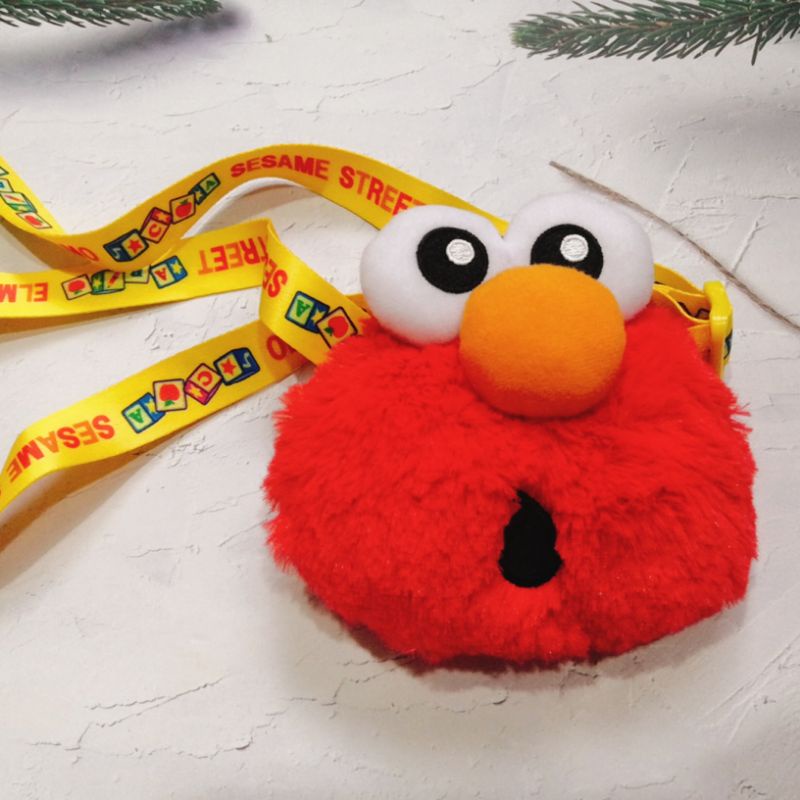 正貨 🇯🇵 日本大阪環球影城 ELMO 艾蒙 悠遊卡套 證件套 掛繩