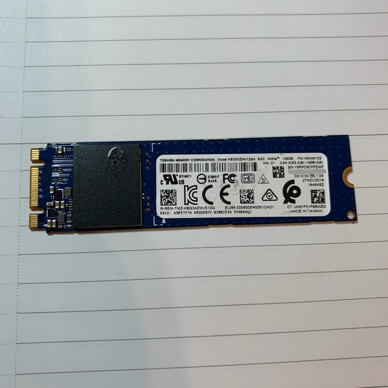 SSD 固態硬碟 東芝 TOSHIBA BG3 128g