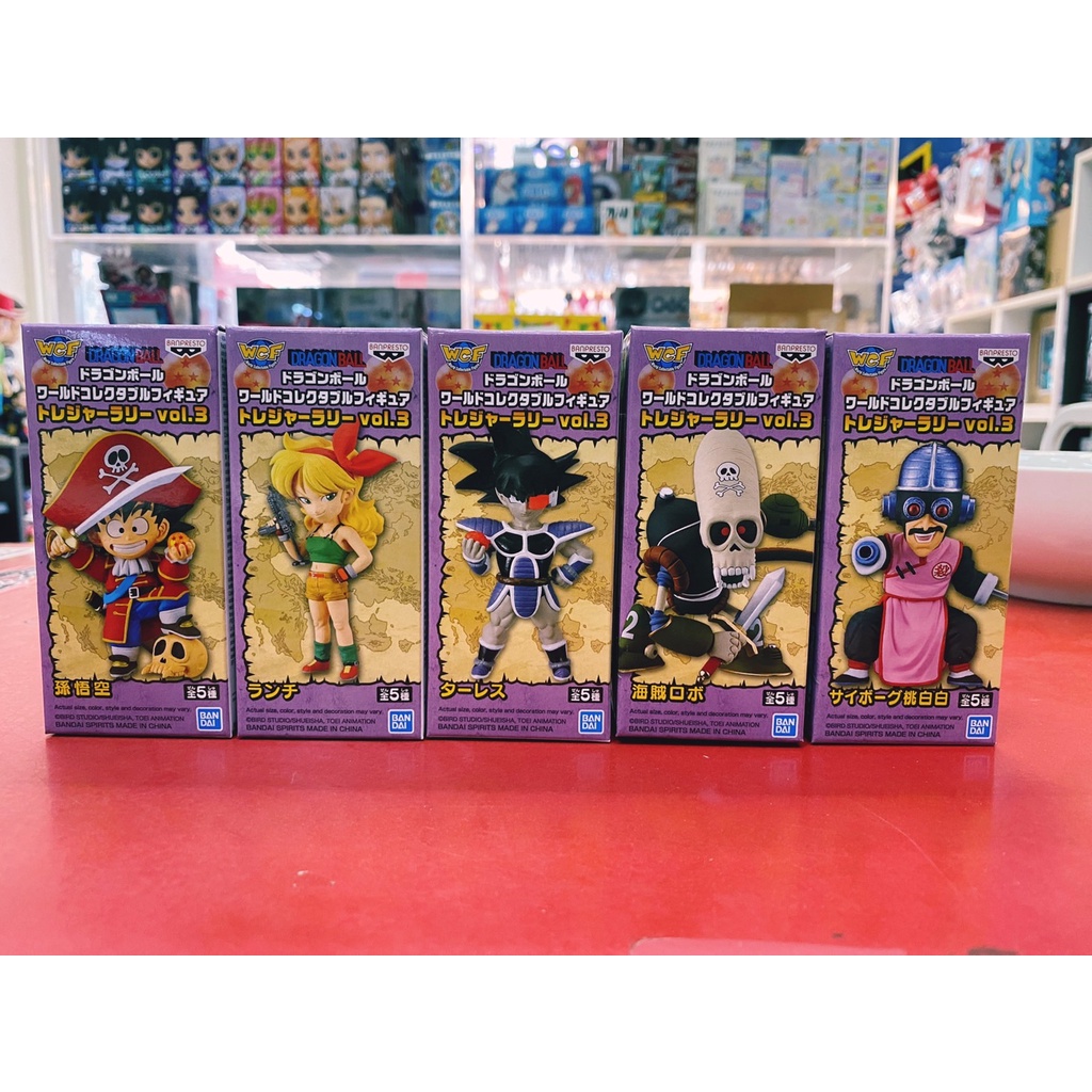 「Vic Toy」七龍珠 WCF TREASURE RALLY vol.3 單售 小悟空 蘭琪 機器人 桃白白 達列斯