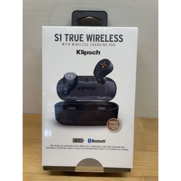 Klipsch S1 True Wireless 真無線藍牙耳機 （全新公司貨）