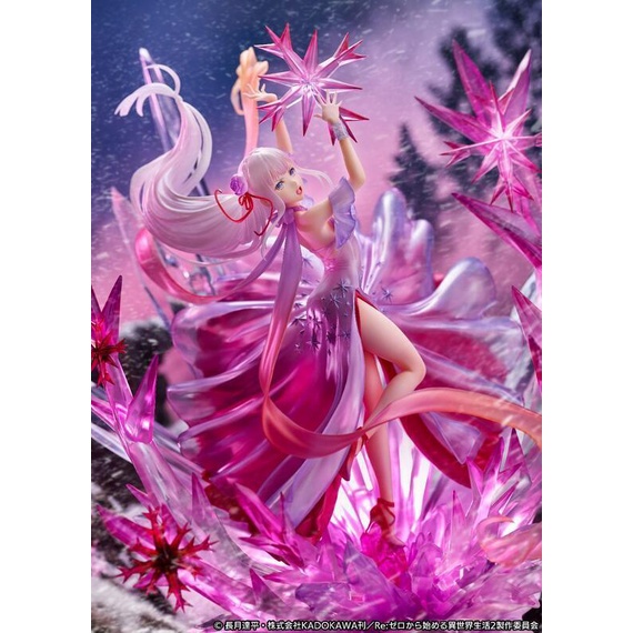 全新 代理版 現貨 eStream Re:從零開始的異世界生活 冰結的愛蜜莉雅 水晶禮服Ver. 艾蜜莉亞 水晶禮服
