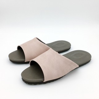 【iSlippers】風格系列-渲色皮質室內拖鞋 /渲色粉 [台灣犀利趴]