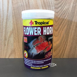Tropical 德比克 高蛋白花羅漢幼魚成長飼料 1000ml 小粒 大粒 羅漢、金魚及淡水魚成長飼料