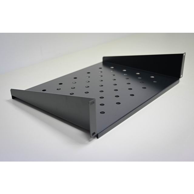 19吋2U 350mm深 黑色 雙耳式 通用型層板 機櫃用 層板 托盤 (shelf) (網路機櫃)