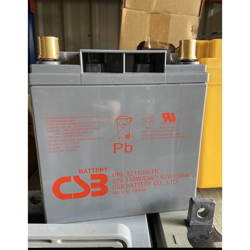 近全新 CSB 神戶12V-30AH CSB HRL 12110W  野營 小冰箱備用電 行動電源 發電機 高爾夫球車