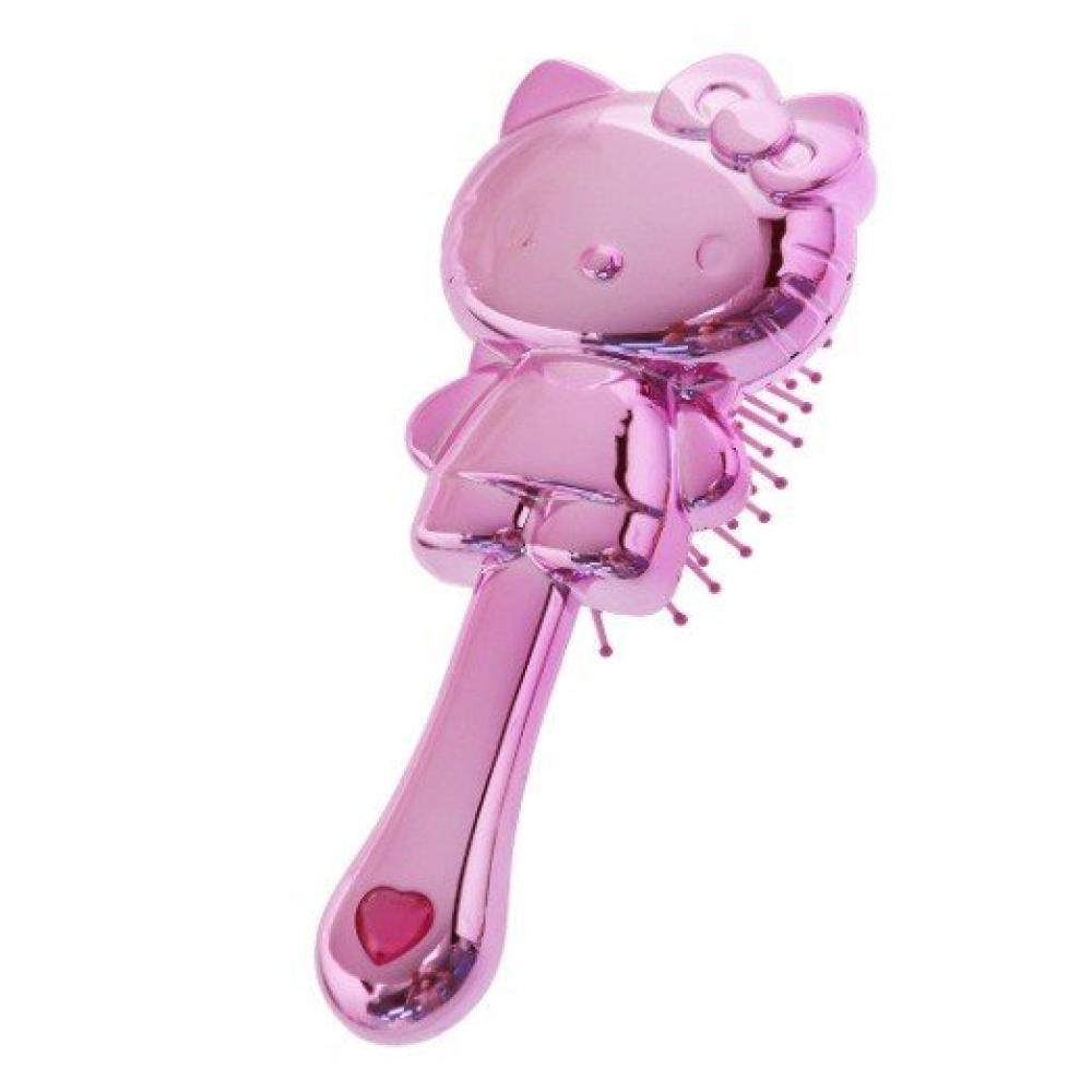 現貨 最後21組 售完不補 特價出清 凱蒂貓 Hello Kitty 造型梳子(粉金) 梳子 美髮梳 順髮梳 按摩梳