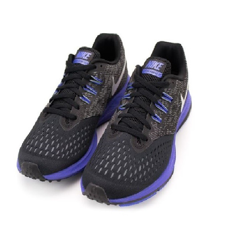 NIKE ZOOM WINFLO 4 女款運動慢跑鞋 黑紫-NO.898485008