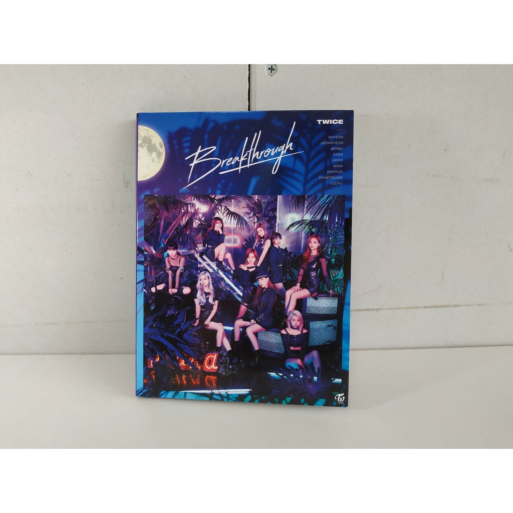 TWICE 日版單曲 日專 Breakthrough CD+DVD 無小卡 周邊 現貨 【A220907】