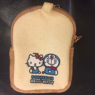 小叮噹&Hello Kitty記憶吐司零錢包