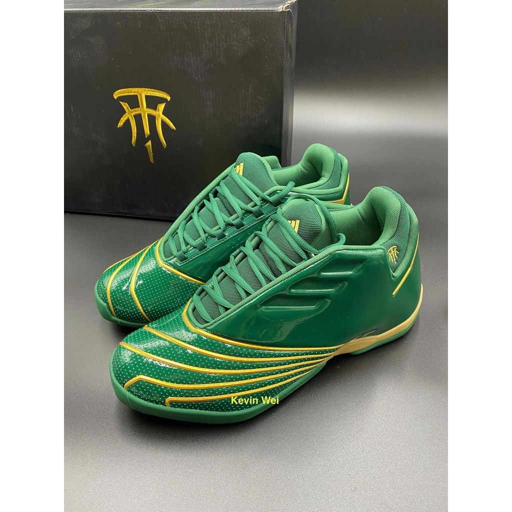 adidas T-Mac 2.0 SVSM 綠金 Restomod Lebron 高中 FY9931 籃球鞋