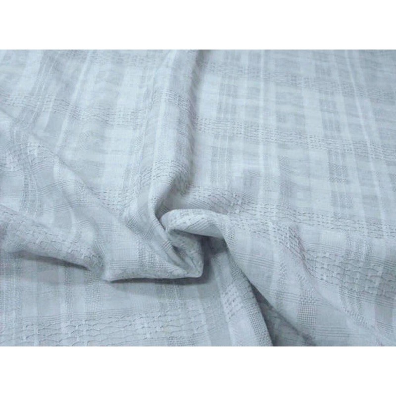 台灣現貨 每呎$35 格子布 薄棉布 洋裝布 衣料 格紋布 棉麻布 布料 棉布 平織布 桌布 桌巾