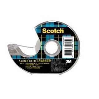 枕o3M Scotch 811D 3/4 可再貼 隱形 膠帶 切割臺 切割器 膠臺 Q13