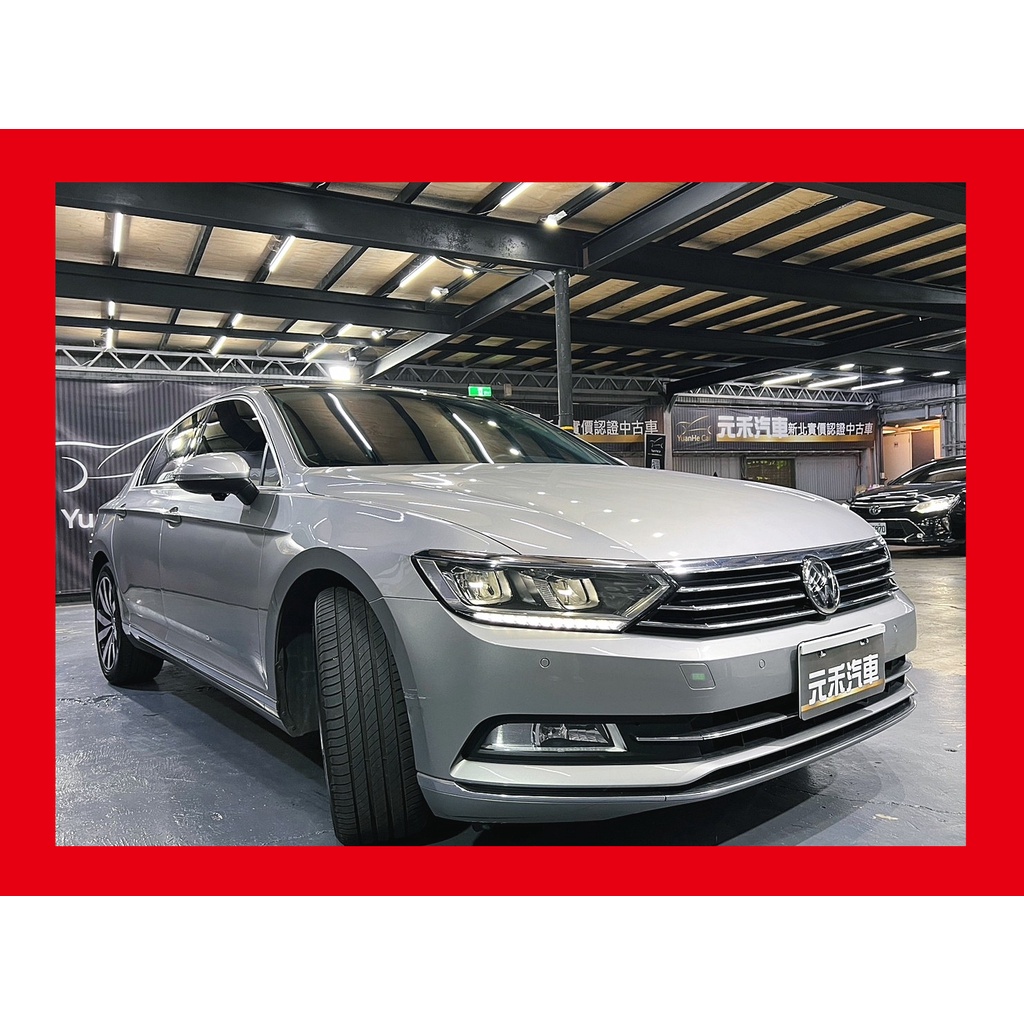 (147)正2017年式 Volkswagen Passat Sedan 400 TDI HL 2.0d 柴油 科技銀