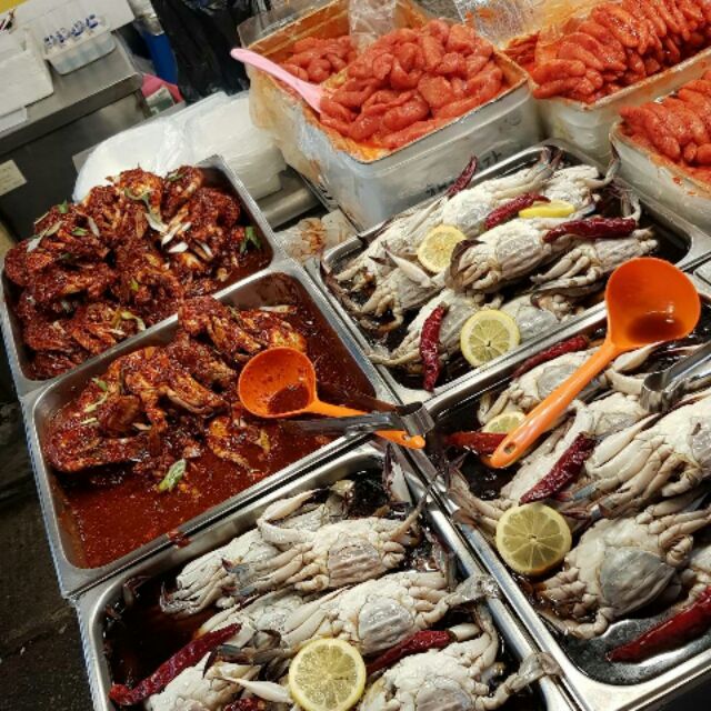 廣藏市場洪林醬章魚，醬生章魚，醃明太子，辣蘿蔔乾，辣魷魚絲，超大份量，下酒菜韓式拌飯