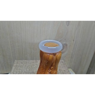 天然白色冰種瑪瑙玉髓戒指/戒指/玉隨/通透/瑪瑙/玉隨