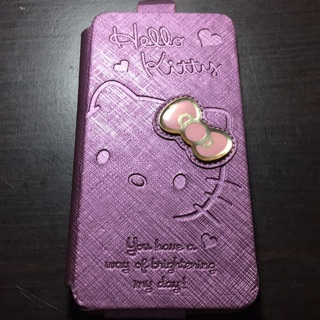 HTC M7 Hello Kitty紫色手機殼