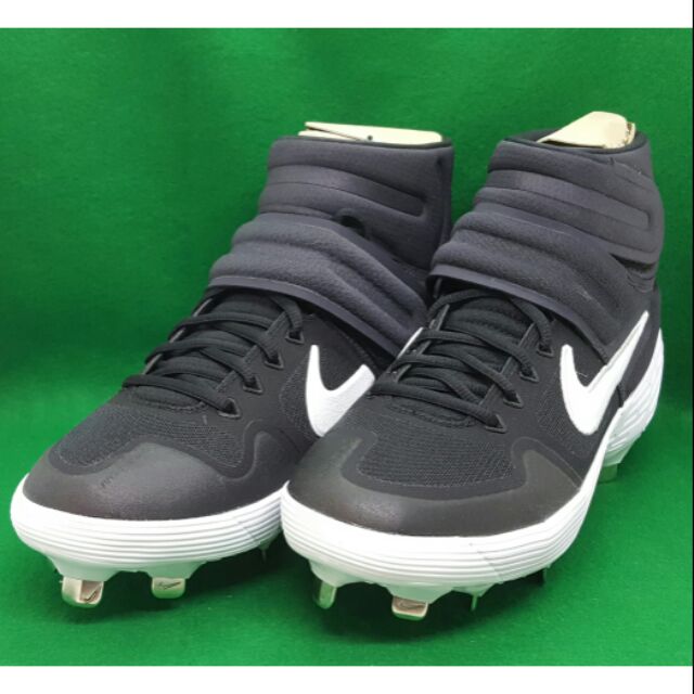 野球兄弟 Nike Alpha Huarache Elt 2 Mid 高筒鐵釘鞋 蝦皮購物