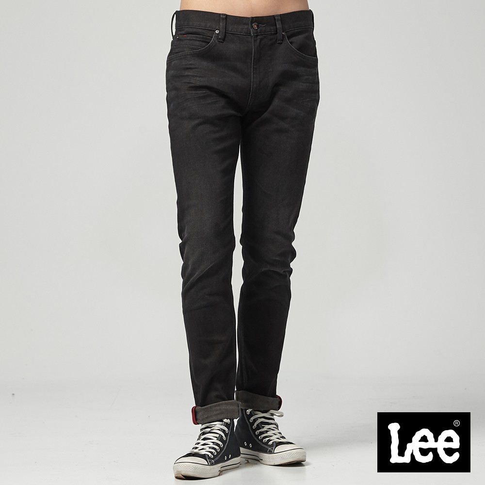 Lee 705 彈性保暖中腰標準舒適小直筒牛仔褲 男 深藍 Modern Magma LL1802818XD