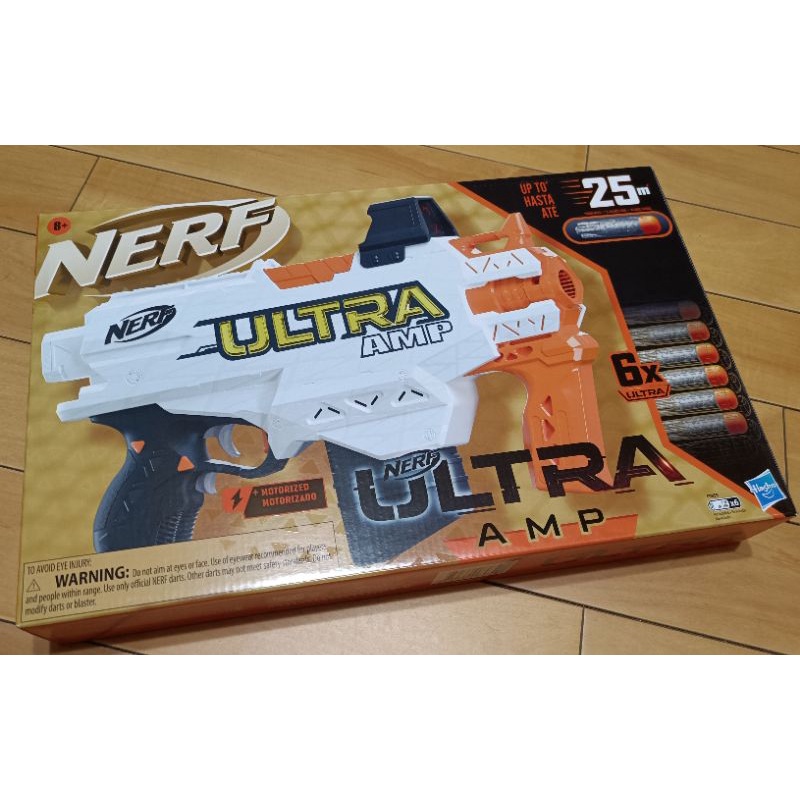 原廠正版 NERF 孩之寶 全新盒裝 ULTRA 極限系列 AMP 手持射擊器 發射器 玩具槍 殲滅者