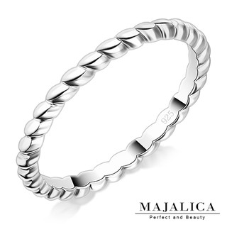 Majalica-925純銀戒指/尾戒-聖誕交換禮物-PR6001