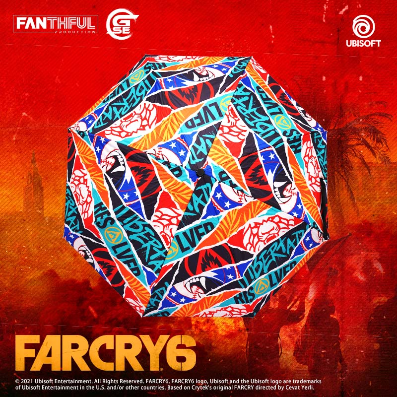 極地戰嚎 6 Far Cry 6 摺疊雨傘【現貨】【GAME休閒館】