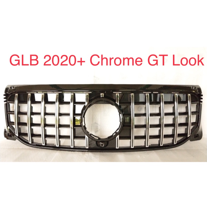 FOR 賓士Benz X247 2020+ GLB200 GLB250 GLB180 電鍍/亮黑 GT款 水箱護罩