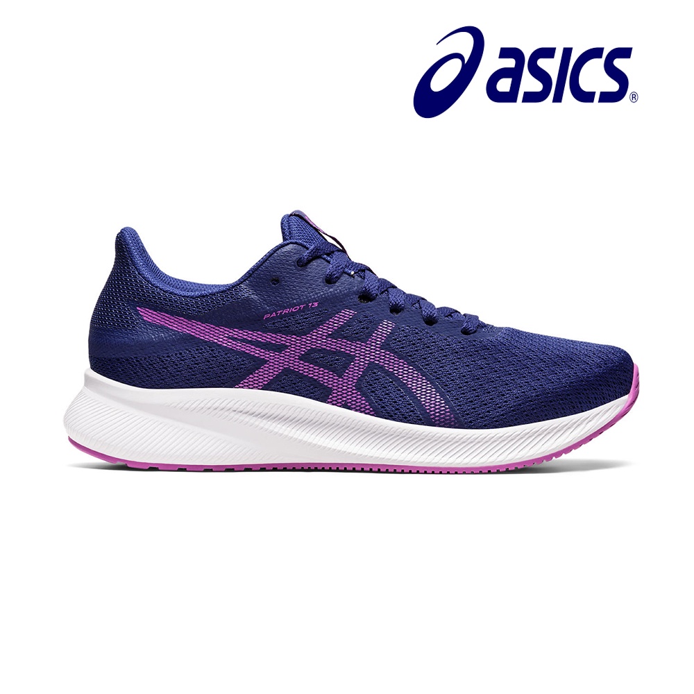 【asics 亞瑟士】PATRIOT 13 女慢跑鞋 藍紫色 (1012B312-401)