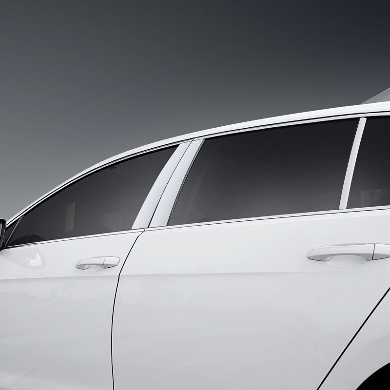 福斯 VW Golf 7/7.5rline  專用車窗飾條 車窗防護 改裝車身裝飾亮條 車門框貼片 亮條