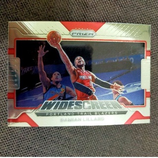 2021-22 Prizm Widescreen 波特蘭拓荒者隊 Damian Lillard 特卡