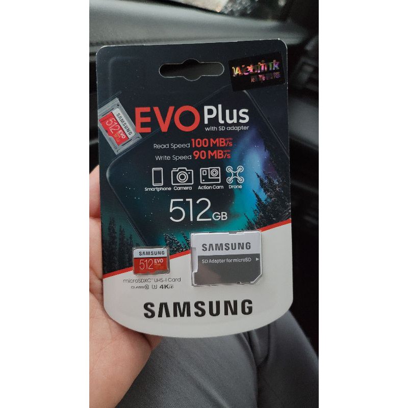 2020 EVO Plus microSD 記憶卡 (512GB)
