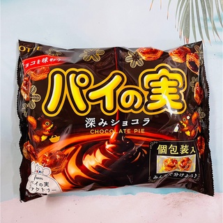 日本 Lotte 樂天 濃郁巧克力派 124g 濃厚巧克力 個別包裝 家庭包